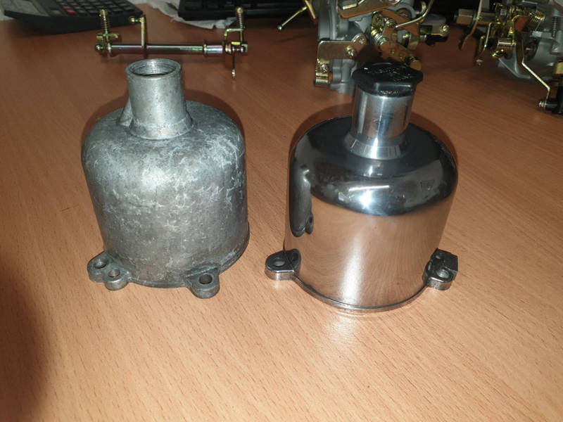 Carburettor refurbishment example