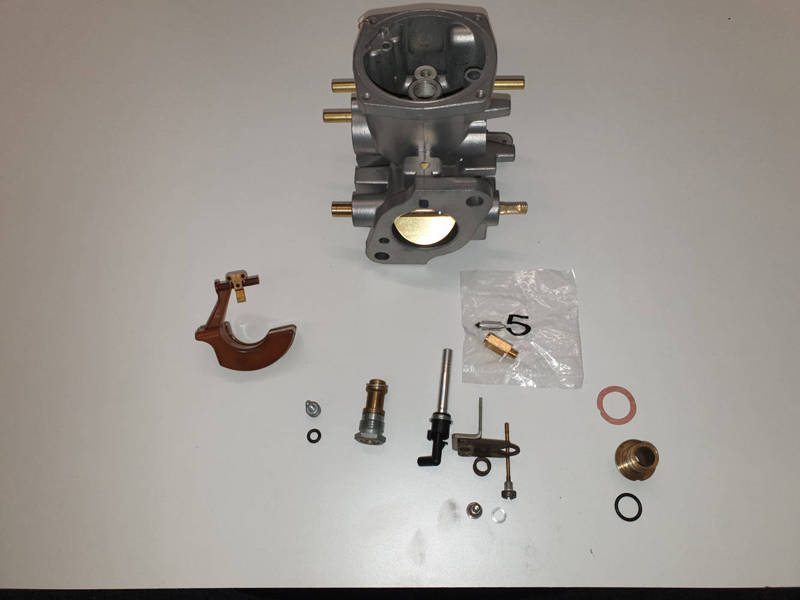 Carburettor refurbishment example