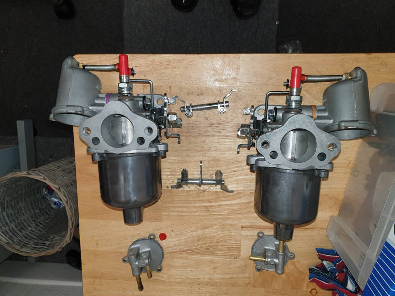 Carburettor refurbishment example